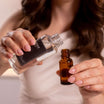 2. Pour the oil