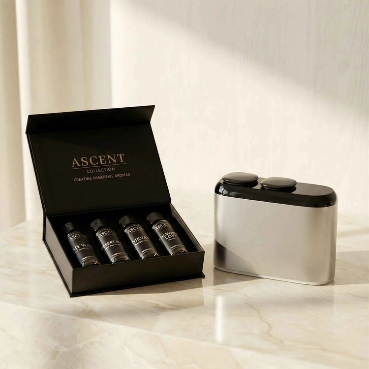 Scent Duo Diffuser Hotel Collection Bundle — cold air scent diffuser | Ascent Collection